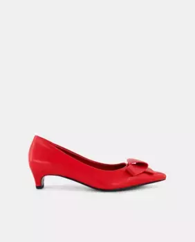 Женские туфли на каблуке с украшением завязками Latouche, цвет 600 Rojo