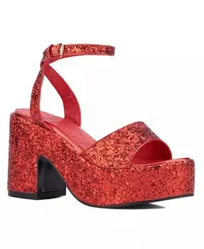 Женские туфли на платформе «Козерог» Olivia Miller, красный