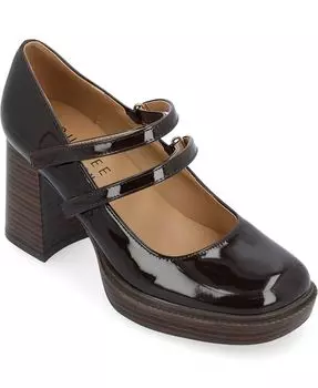 Женские туфли на платформе Shasta Journee Collection, цвет Brown