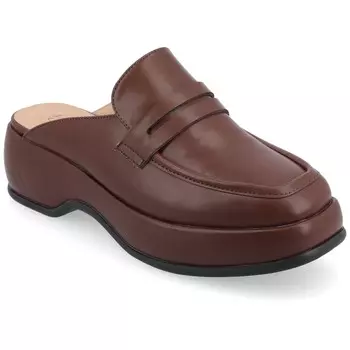 Женские туфли на плоской подошве из пены Tru Comfort Journee Collection Antonina, коричневый