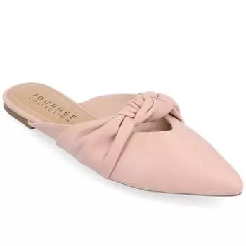 Женские туфли на плоской подошве из пены Journee Collection Tru Comfort Salinn, красный