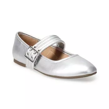 Женские туфли на плоской подошве Мэри Джейн Sonoma Goods For Life Delilah, цвет Silver
