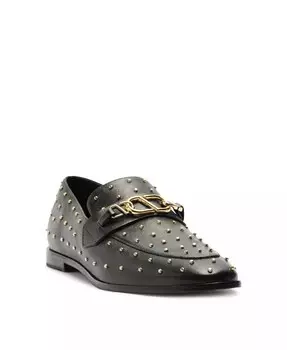 Женские туфли на плоской подошве с круглым носком Morgan Schutz, черный