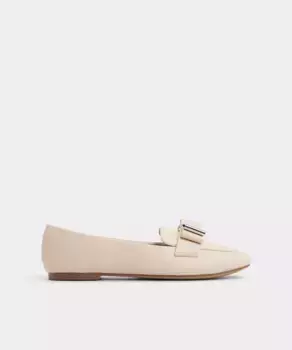 Женские туфли на плоской подошве с квадратным носком Aldo, бежевый