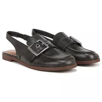 Женские туфли на плоской подошве с открытой пяткой Eve Zodiac, черный