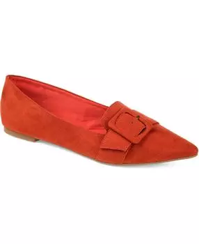 Женские туфли на плоской подошве с пряжкой Audrey Journee Collection