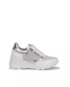 Женские туфли на шнуровке из кожи Fluchos, белый