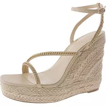 Женские туфли на танкетке Dina из искусственной кожи с цепочкой Things II Come, цвет bone