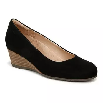 Женские туфли на танкетке Dr. Scholl's Be Flex, цвет Black Fabric
