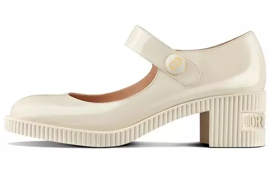 Женские туфли на высоком каблуке Dior, белый