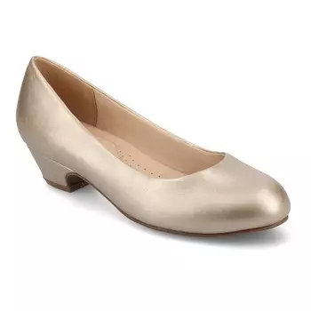 Женские туфли на высоком каблуке Journee Collection Saar, цвет Champagne