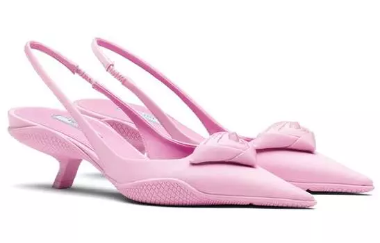 Женские туфли на высоком каблуке PRADA