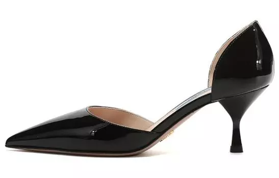 Женские туфли на высоком каблуке PRADA, Black