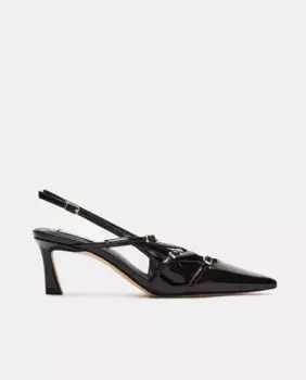Женские туфли на высоком каблуке с пряжками Steve Madden, черный