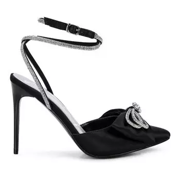 Женские туфли на высоком каблуке с украшением London Rag Winged London Rag, темно-зеленый