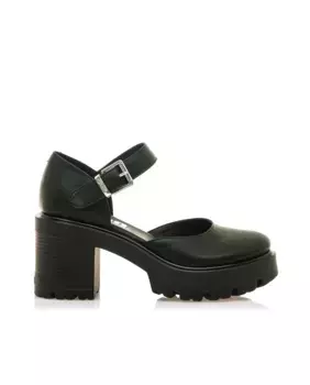 Женские туфли на высоком каблуке с застежкой-пряжкой Mustang, черный