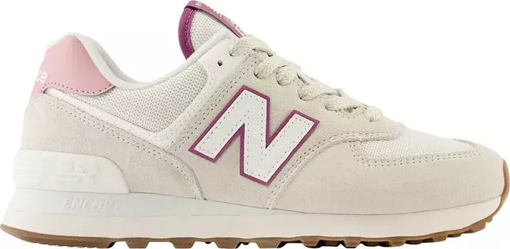 Женские туфли New Balance и CALIA 574, бежевый/розовый