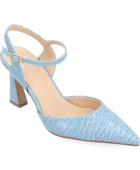 Женские туфли Nixey с острым носком Journee Collection, синий