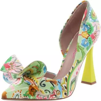 Женские туфли Nobble Bow D'Orsay на каблуках Betsey Johnson, цвет paisly multi