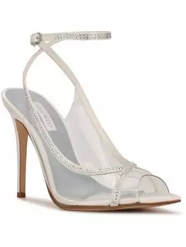 Женские туфли Parise 3 с открытым носком и ремешком на щиколотке Nine West, цвет clear