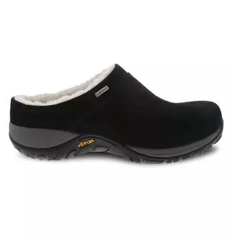 Женские туфли Parson Clog из черной замши dansko