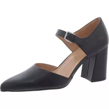 Женские туфли Pixie из искусственной кожи с острым носком на каблуке D'Orsay Naturalizer, черный