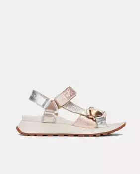 Женские туфли плоские сандалии teva multi Hispanitas, серебряный