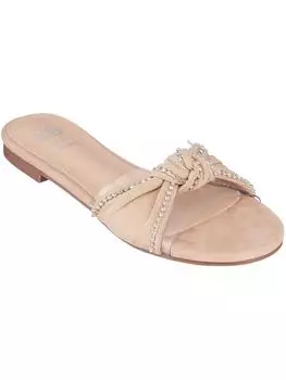 Женские туфли RIHANNA из искусственной замши на плоской подошве GC Shoes, цвет nude