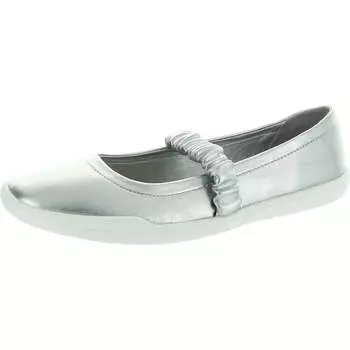 Женские туфли Romeo из эластичной искусственной кожи на плоской подошве BLOWFISH, цвет silver virgo