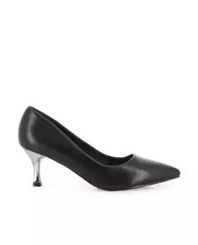 Женские туфли с острым носком черного цвета Blogger, черный