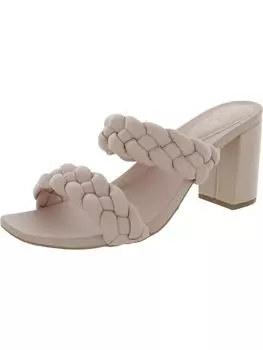 Женские туфли с открытым носком и каблуком без застежек Maine Mia, красный