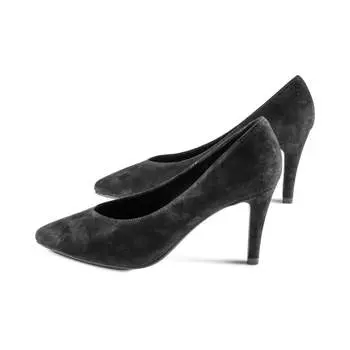 Женские туфли Sareen Suede Stiletto Heel черного цвета VANELi