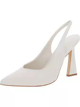 Женские туфли Scully4 из искусственной кожи с открытой пяткой на каблуке Marc Fisher, слоновая кость