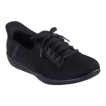 Женские туфли Skechers Hands Free Slip-ins Newbury St Our Time, черный