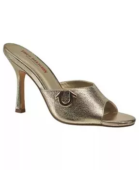 Женские туфли Sophia с открытым носком и каблуком True Religion, золотой