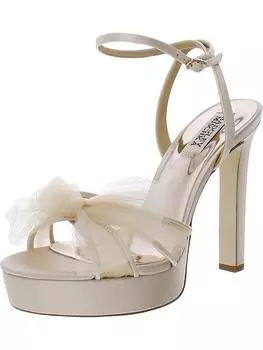 Женские туфли Sophie Knot-Front Dressy на каблуках Badgley Mischka, цвет soft nude