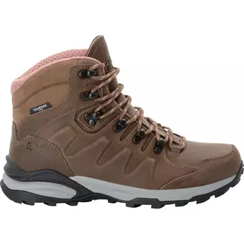 Женские туфли средней длины Refugio Prime Texapore Jack Wolfskin, коричневый