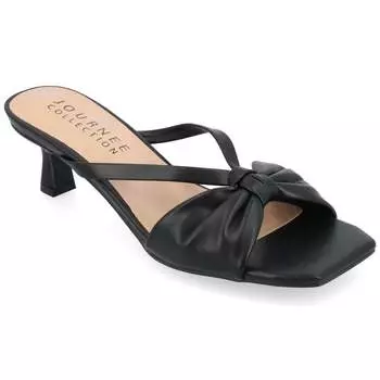 Женские туфли Starling Wide Width от Journee Collection, цвет solid black