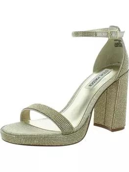 Женские туфли Susan с блестками и декором на каблуках Steve Madden, золотой