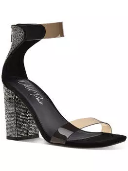 Женские туфли Trixee с открытым носком и ремешком на щиколотке Wild Pair, цвет black bling