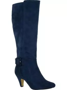 Женские туфли Troy II из искусственной замши с миндалевидным носком и конусообразным каблуком Bella Vita, цвет navy super suede