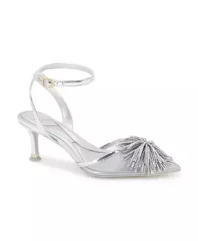 Женские туфли Umi Pom Pom на каблуке Kenneth Cole New York, серебряный