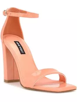 Женские туфли WN Marrie 3 из искусственной кожи с квадратным носком и ремешком на щиколотке Nine West, оранжевый