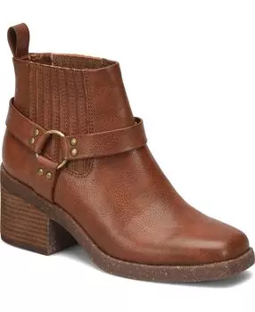 Женские удобные ботинки Lowri с внутренней молнией и бородкой b.o.c., коричневый