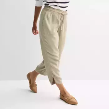 Женские удобные брюки Sonoma Goods For Life, цвет riviera sand