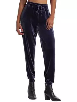 Женские удобные и комфортные брюки-джоггеры H Halston, цвет evening blue
