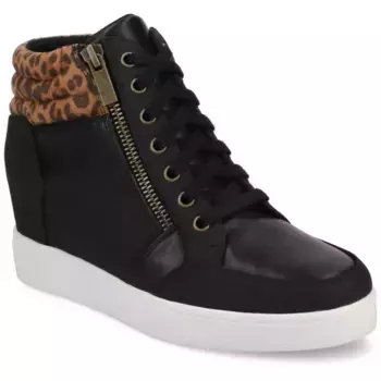 Женские удобные кеды-клин Clarity Journee, цвет leopard camel