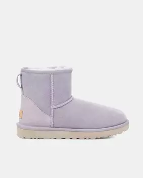 Женские угги Classic Mini II с шерстяной внутренней подкладкой UGG, сиреневый