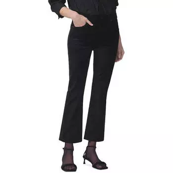 Женские укороченные бархатные джинсы Bootcut Citizens of Humanity, черный