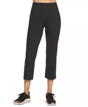 Женские укороченные брюки Gowalk Skechers, черный